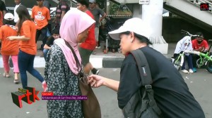 Cuplikan video berjudul "Spesial: Kristenisasi Terselubung di Car Free Day Jakarta" yang diunggah ke YouTube tanggal 3 November 2014 oleh "rtkChannel HD". (syahida/hdn)